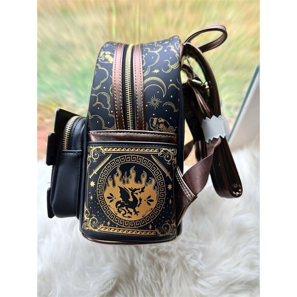 *NEW RARE EXCLUSIVE*Loungefly Fantasy Books Mini Backpack (BAM Exclusive) - Picture 2 of 4